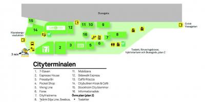 Arlanda express rrugë hartë