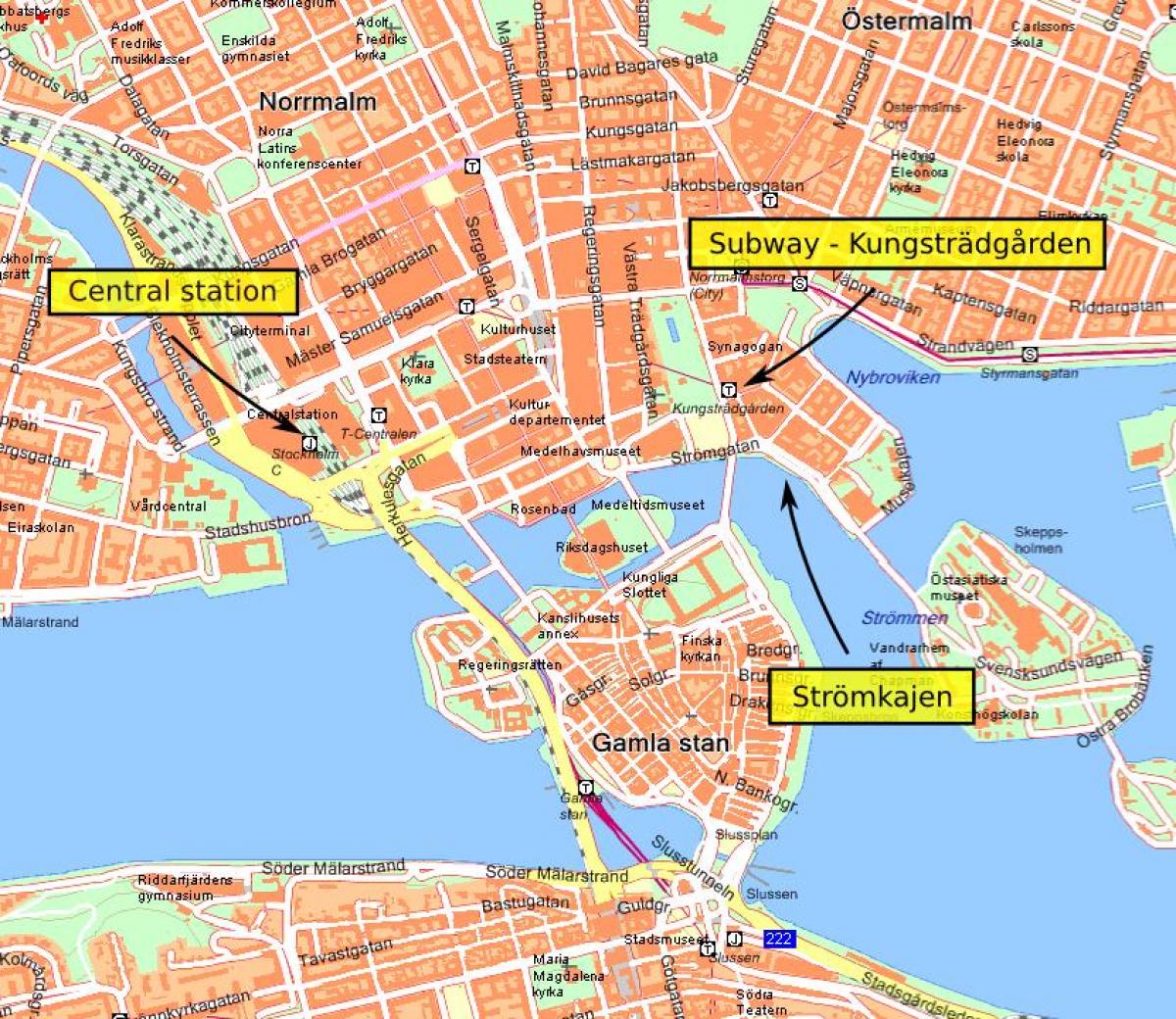 Stokholm qendrore hartë