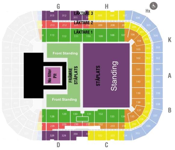 mao e miqve arena të Stokholmit