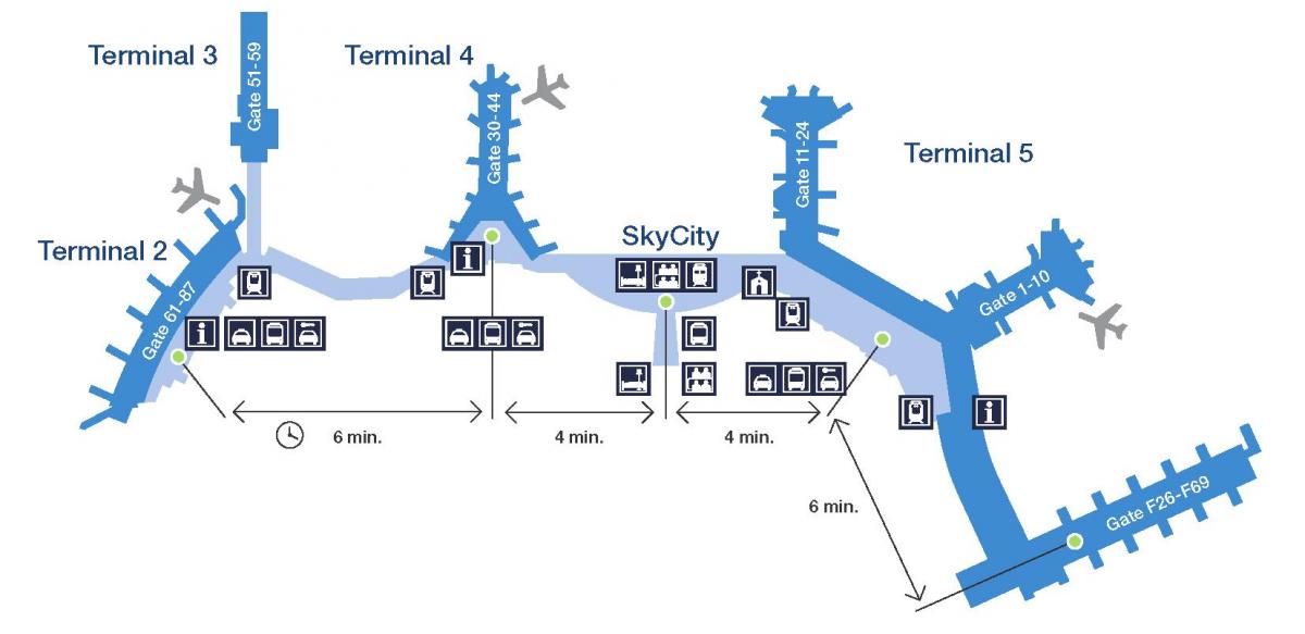 Stokholm arn aeroporti hartë
