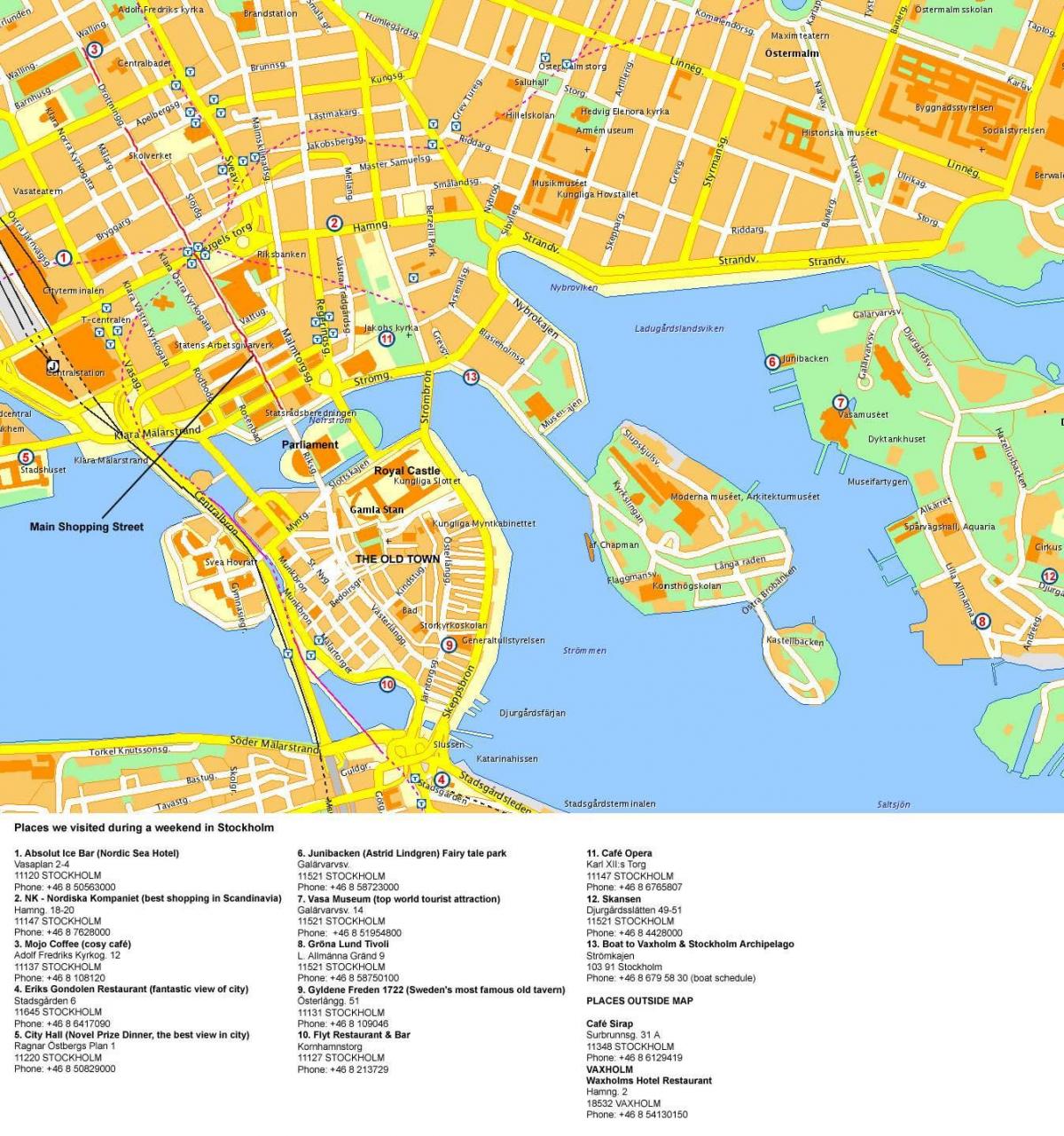 Stokholm qendra hartë