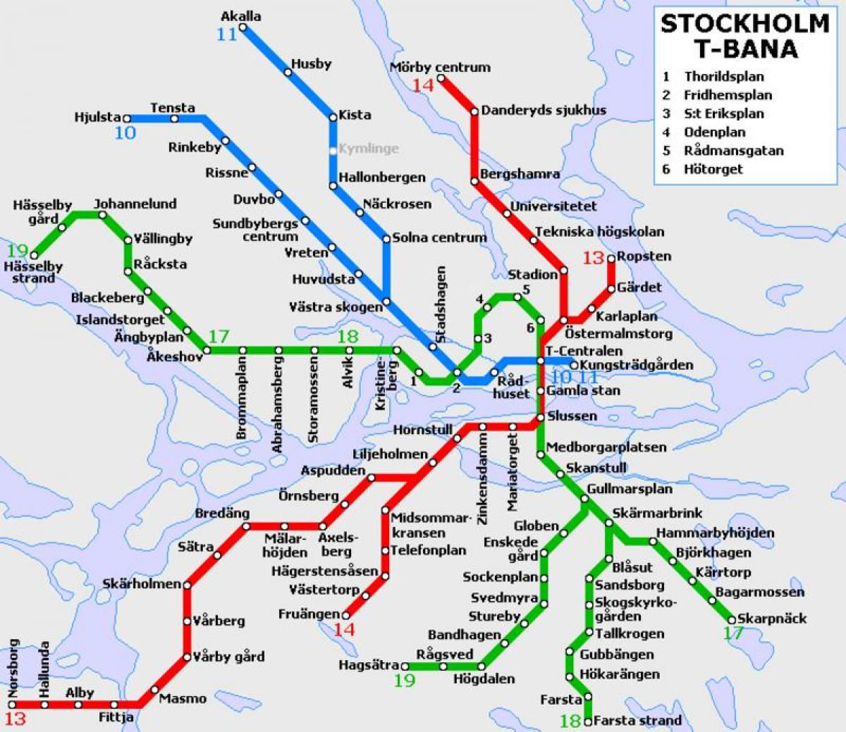 Stokholm t bahn hartë