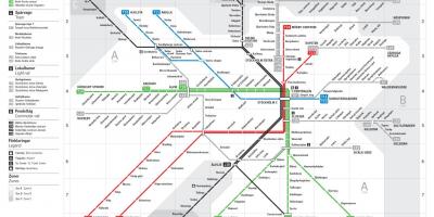 Harta e sl metro