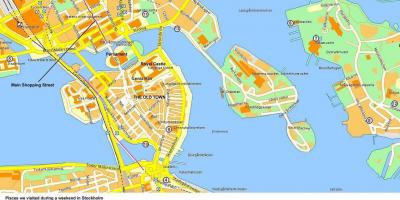 Harta e Stokholmit cruise terminal