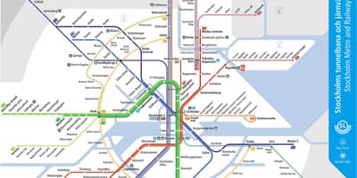 Treni hartë Stokholm